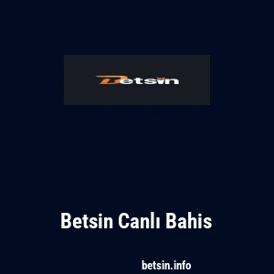 Betsin Canlı Bahis