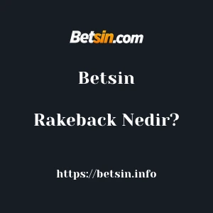 Betsin Rakeback Nedir?